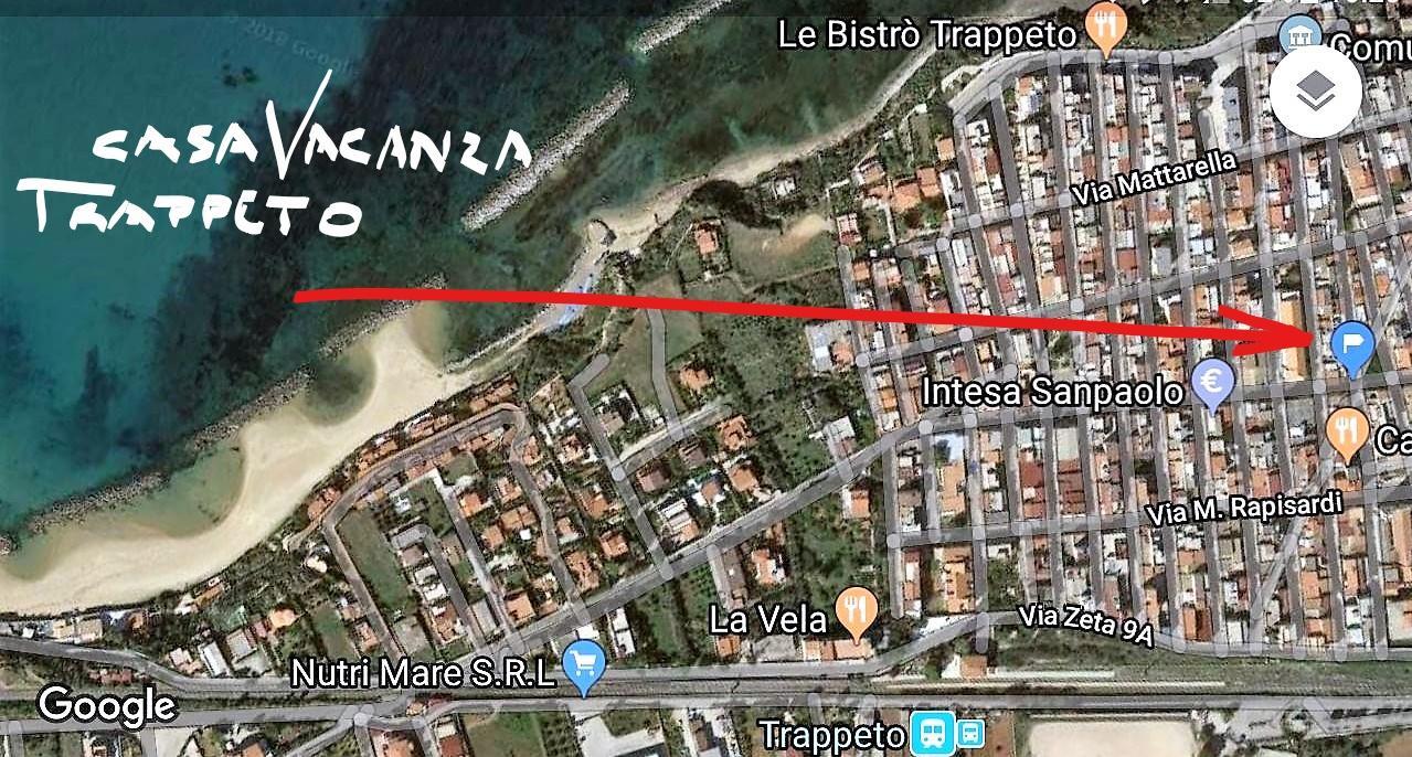 Вилла Casa Vacanza Trappeto Palermo Экстерьер фото